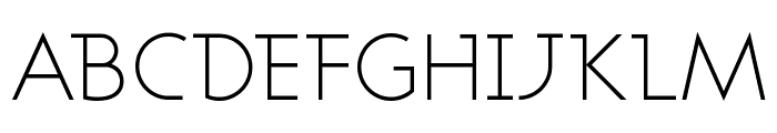 Ashby Light Font UPPERCASE