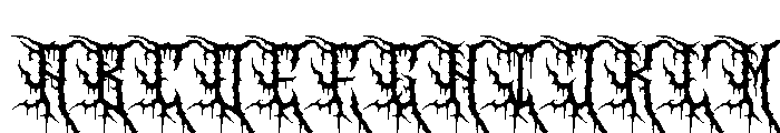 Ashensoul Font UPPERCASE