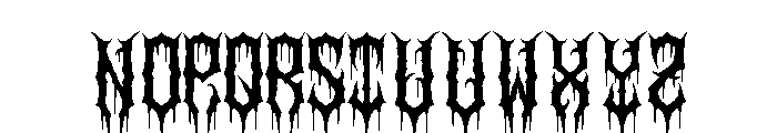 Ashensoul Font LOWERCASE