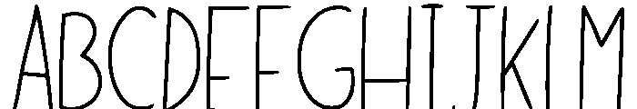Ashes Regular Font UPPERCASE