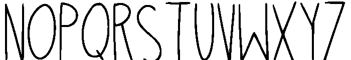 Ashes Regular Font UPPERCASE