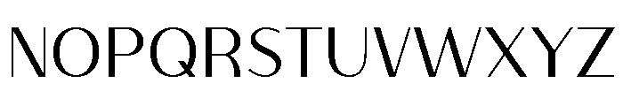 Ashfiana Regular Font UPPERCASE
