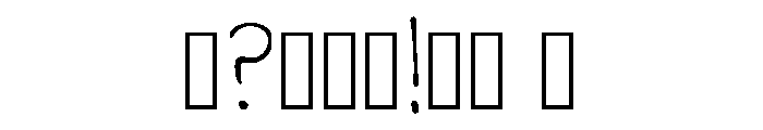 Ashican Regular Font OTHER CHARS
