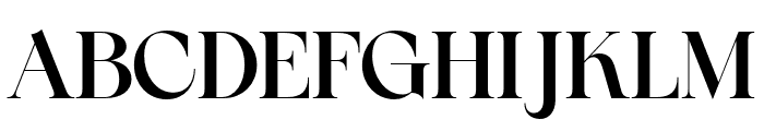 Ashigea Regular Font UPPERCASE