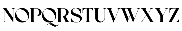 Ashigea Regular Font UPPERCASE