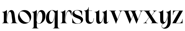 Ashigea Regular Font LOWERCASE