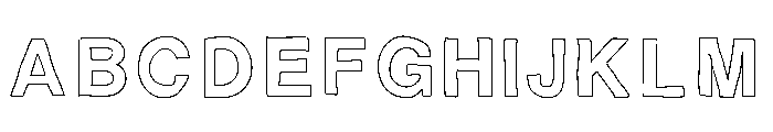 AshleysFont2 Font UPPERCASE