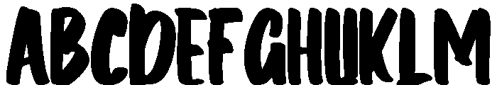 Ashura Font UPPERCASE