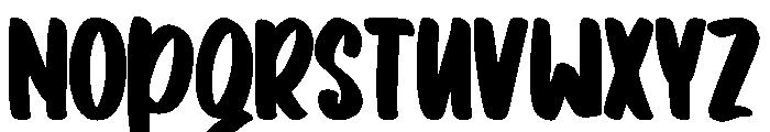 Ashura Font LOWERCASE