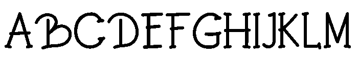 Aslam Font UPPERCASE