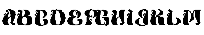 Aslangie DEMO Font UPPERCASE