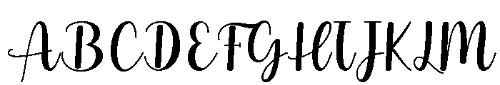 Asley1 Font UPPERCASE