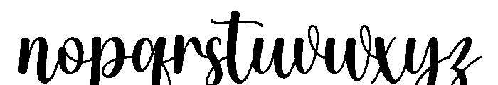 Asley1 Font LOWERCASE