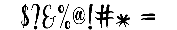 Asley2 Font OTHER CHARS