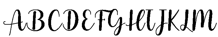 Asley2 Font UPPERCASE