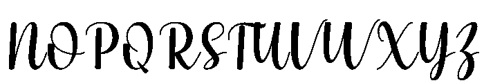 Asley2 Font UPPERCASE
