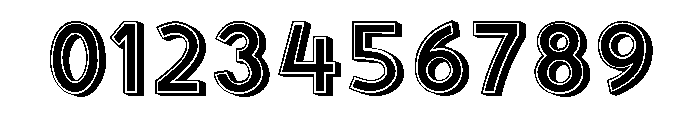 Aspect Ratio 3D Font OTHER CHARS