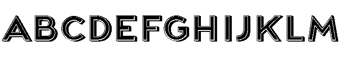 Aspect Ratio 3D FONT