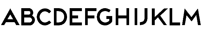 Aspect Ratio Regular Font UPPERCASE