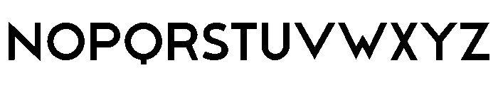 Aspect Ratio Regular Font UPPERCASE
