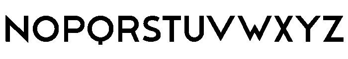 Aspect Ratio Regular Font LOWERCASE