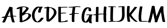 Asphalt Effect Font UPPERCASE