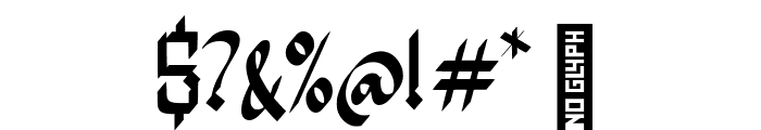 Assyam Regular Font OTHER CHARS