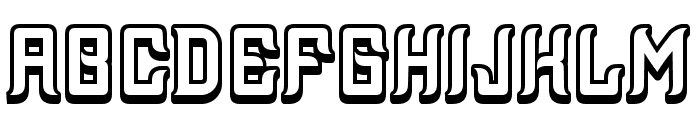 Assyrian 3D Regular Font UPPERCASE