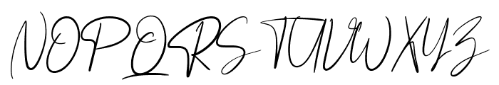 Astagina Signature Font UPPERCASE