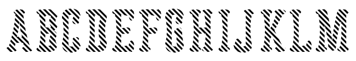 Astakhov Dished DL Serif Font UPPERCASE