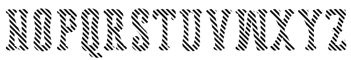 Astakhov Dished DL Serif Font UPPERCASE
