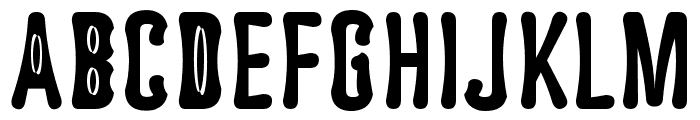 Astakhov Dished E-F-2 Font UPPERCASE