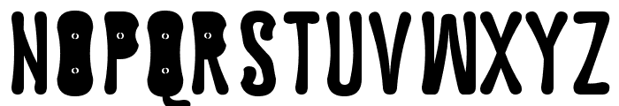 Astakhov Dished E-F Font LOWERCASE