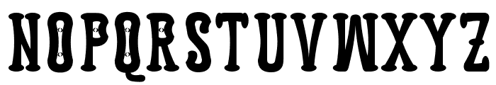 Astakhov Dished E Serif Font UPPERCASE