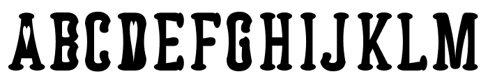 Astakhov Dished H Serif Font LOWERCASE
