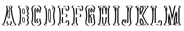 Astakhov Dished Sh Gl EF2 Serif Font LOWERCASE