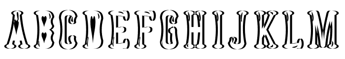 Astakhov Dished Sh Gl H Serif Font LOWERCASE