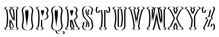 Astakhov Dished Sh H Serif Font LOWERCASE