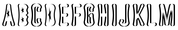 Astakhov Dished Shadow FS Font UPPERCASE
