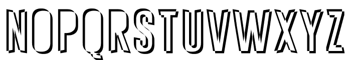 Astakhov First Simple SF Font UPPERCASE
