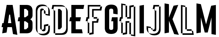 Astakhov First Two StripesChaos Font LOWERCASE