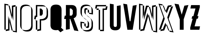 Astakhov First Two StripesChaos Font LOWERCASE