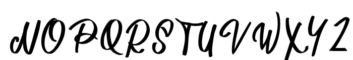 Astania Regular Font UPPERCASE