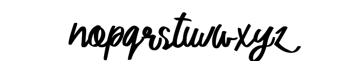 Astania Regular Font LOWERCASE