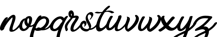 Astania Script Font LOWERCASE