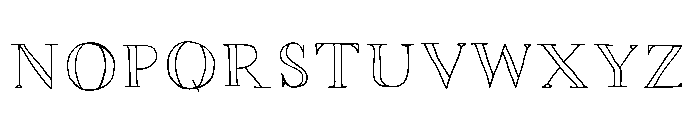 AsterBloom Font UPPERCASE