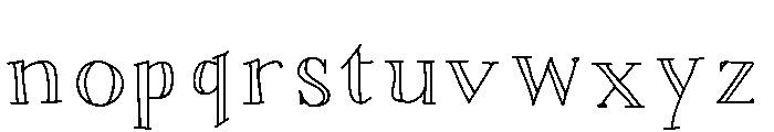 AsterBloom Font LOWERCASE