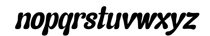 Asterah Quirkyn DEMO VERSION Italic Font LOWERCASE