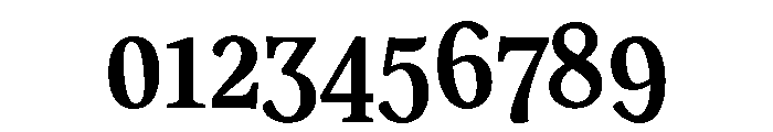 Asterisco Quinatum Condensed Regular Font OTHER CHARS