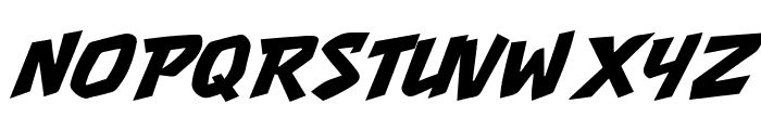 Asteroid Blaster Font UPPERCASE